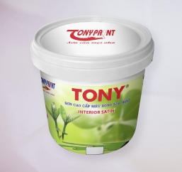 Sơn Ngoại Thất Tony Satin Siêu Bóng 18L